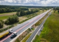 Wschodnia obwodnica Bełchatowa w budowie. Kiedy nią pojedziemy? 3 Wschodnia obwodnica Bełchatowa w budowie, fot. Urząd Marszałkowski Województwa Łódzkiego