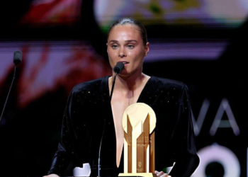 Ewa Pajor z nagrodą Gerda Muellera