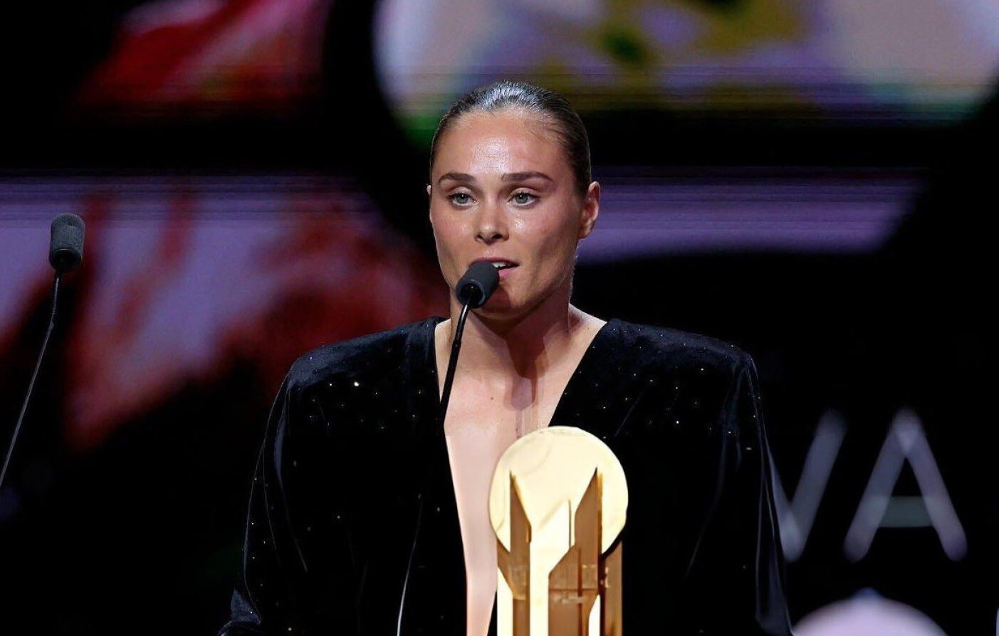Ewa Pajor z nagrodą Gerda Muellera
