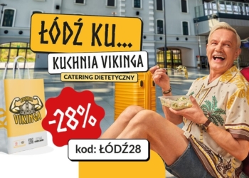 Kuchnia Vikinga ze specjalną promocją dla łodzian! Cezary Pazura ambasadorem kampanii