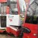 Zderzenie dwóch tramwajów w Łodzi