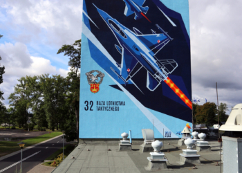 kruK Maluje, czyli Adam Wirski | Łódzkie, jestem stąd 5 Mural autorstwa kruK Maluje