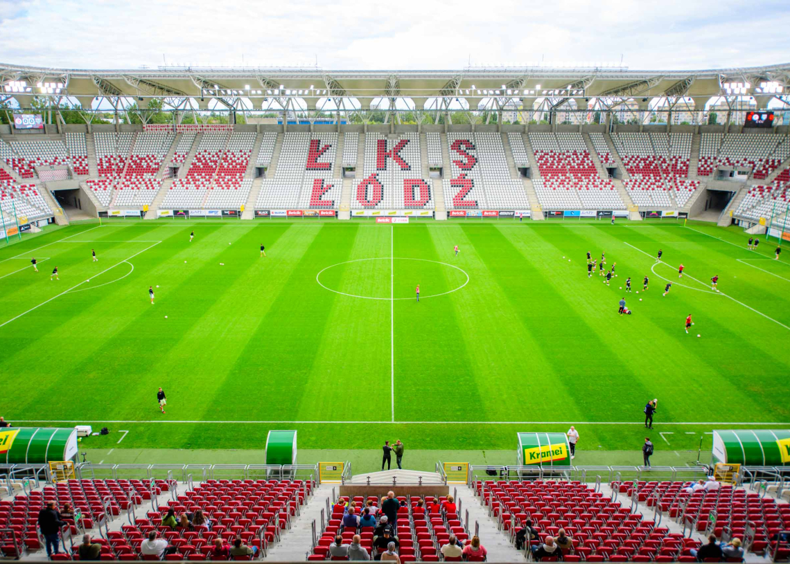 Będzie nowa murawa na Stadionie Króla. Mecz ŁKS-u z Pogonią przełożony