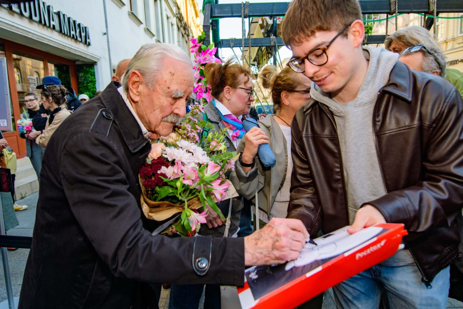 Odsłonięcie gwiazdy Witolda Giersza Fot Sebastian Szwajkowski_5 Odsloniecie gwiazdy Witolda Giersza Fot Sebastian Szwajkowski 5