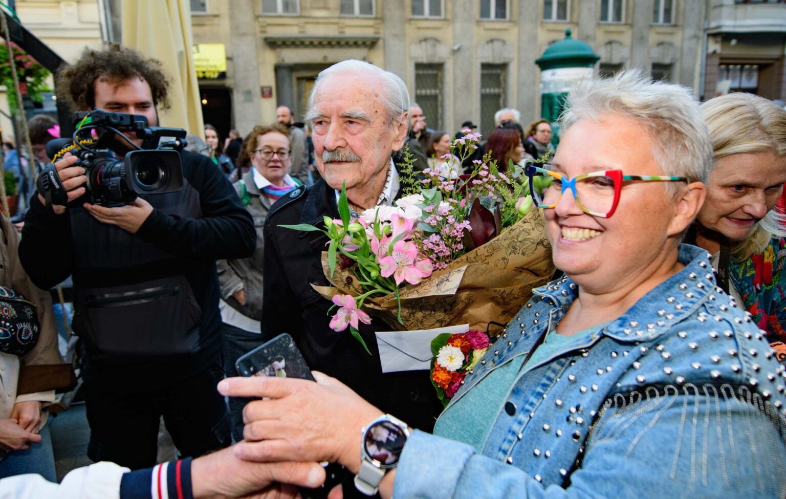 Odsłonięcie gwiazdy Witolda Giersza Fot Sebastian Szwajkowski_6 Odsloniecie gwiazdy Witolda Giersza Fot Sebastian Szwajkowski 6