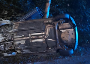 Tragiczne dachowanie w powiecie tomaszowskim. Nie żyje 76-latek
