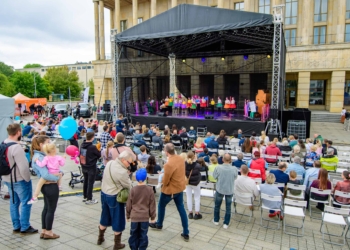 Piknik Teatru Wielkiego w Łodzi. Występy, koncerty i warsztaty [ZDJĘCIA]