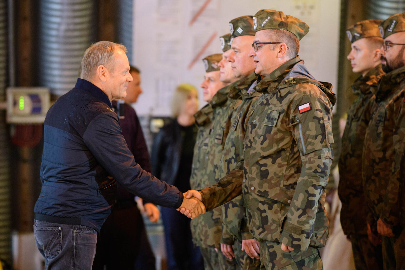 Premier Donald Tusk w 32 BLT w Lasku Fot Sebastian Szwajkowski 10
