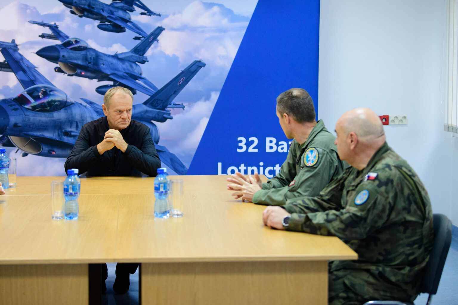 Premier Donald Tusk w 32 BLT w Lasku Fot Sebastian Szwajkowski 4