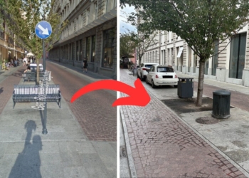 Z Piotrkowskiej znikają ławki