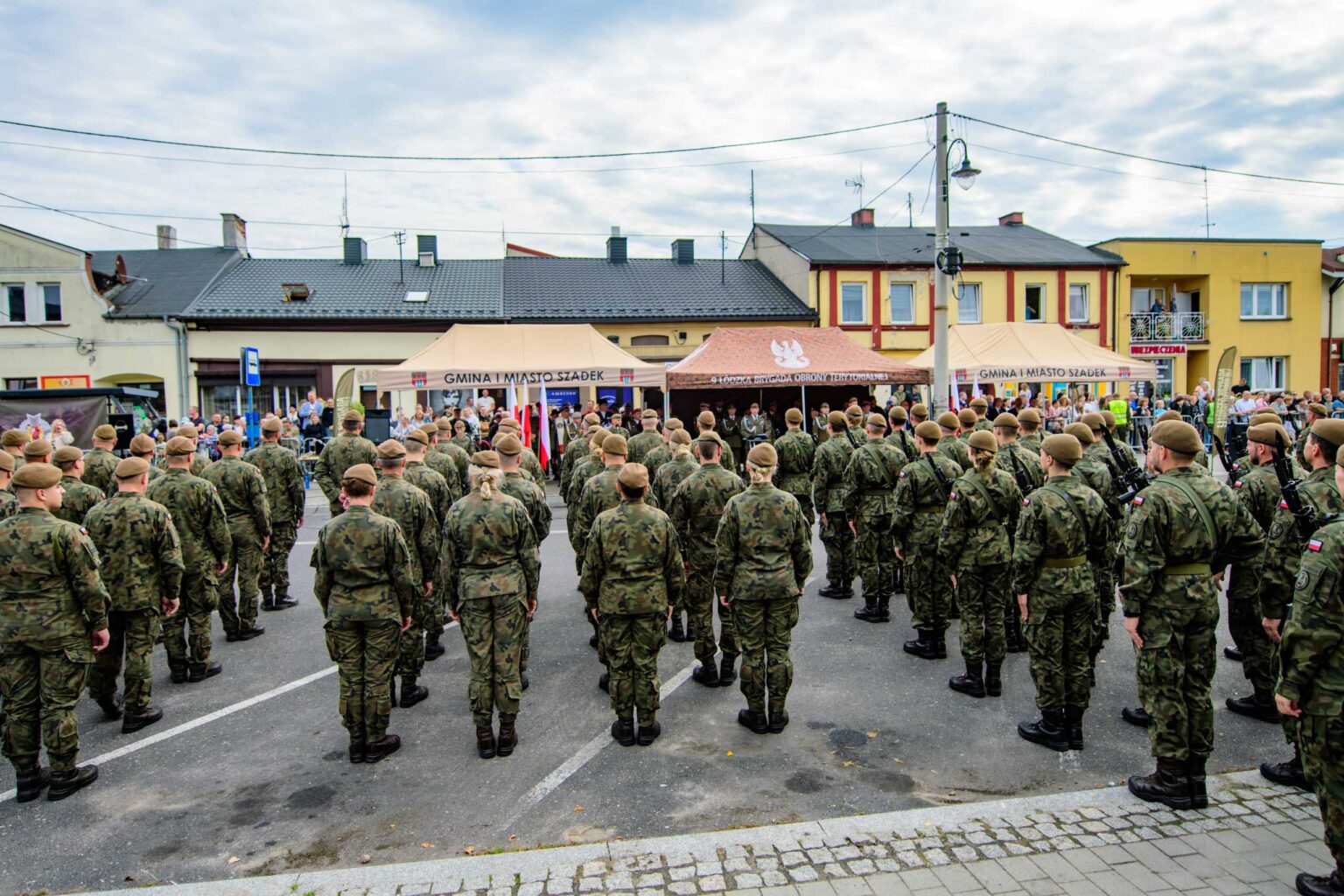 Przysięga WOT w Szadku Fot Sebastian Szwajkowski Przysiega WOT w Szadku Fot Sebastian Szwajkowski