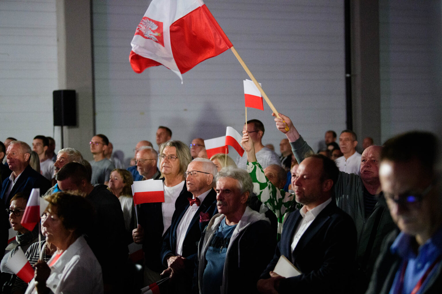 Spotkanie z Jaroslawem Kaczynskim w Lodzi fot Sebastian Szwajkowski 10