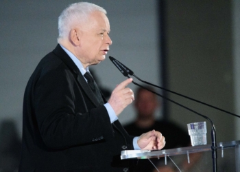 Jarosław Kaczyński w łódzkiej hali EXPO. Skrytykował Andrzeja Dudę