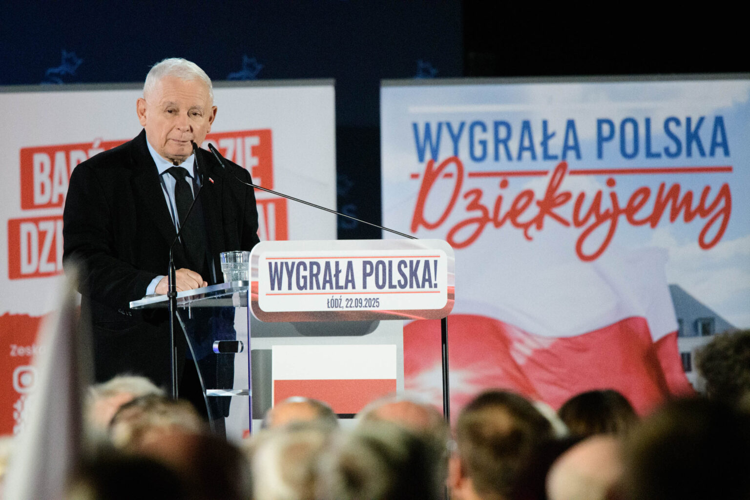 Spotkanie z Jaroslawem Kaczynskim w Lodzi fot Sebastian Szwajkowski 4
