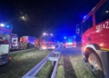 Śmiertelny wypadek na A2. Rozbite 3 pojazdy, zginął kierowca ciężarówki