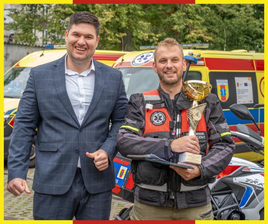 Jakub Panasiuk, ratownik z Łodzi
