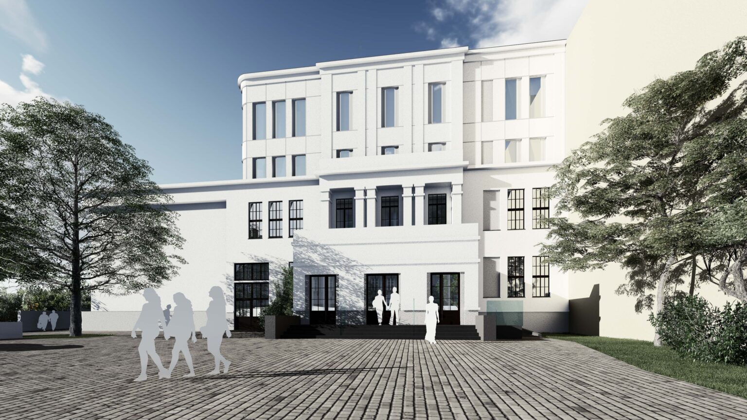 Wizualizacja nowej siedziby Teatru Powszechnego wizualizacja 2 1