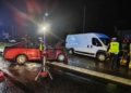 Zderzenie busa i osobówki na DK12. Dwie osoby ranne 4 Zderzenie busa i osobówki na DK12. Dwie osoby ranne