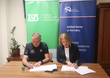 ZUS będzie pomagać więźniom z Sieradza. Zawarto porozumienie o współpracy