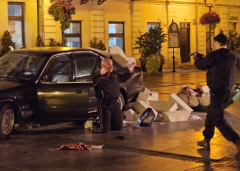 Nagrania do serialu "Wojna zastępcza", fot. Paweł Kwiatkowski