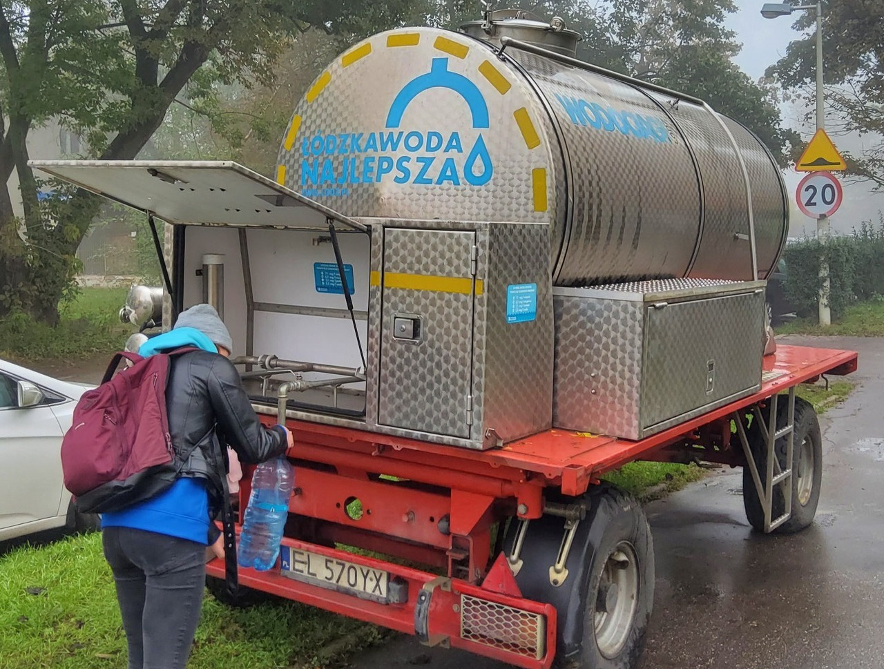 Awaria wodociągu na Bałutach