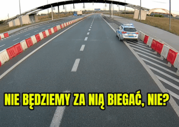 Uciekła policji przed kontrolą trzeźwości na A1. „Nie będziemy za nią biegać”