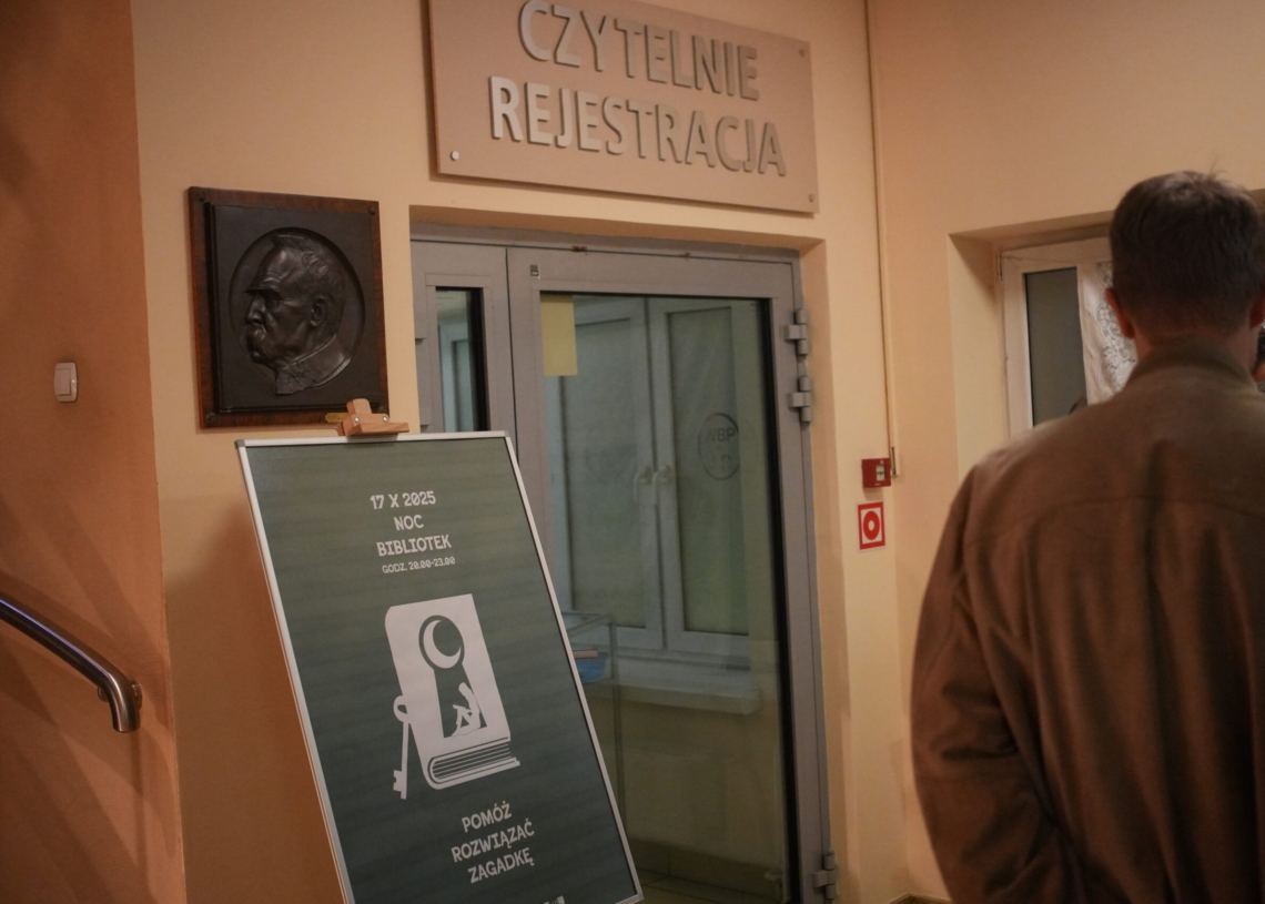 Noc bibliotek w Łodzi. Wśród atrakcji gra kryminalna