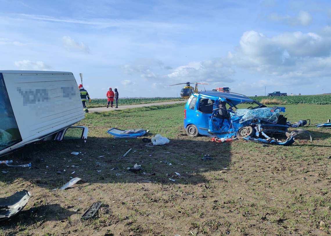 Śmiertelny wypadek w gminie Jeżów. Zginął 87-latek