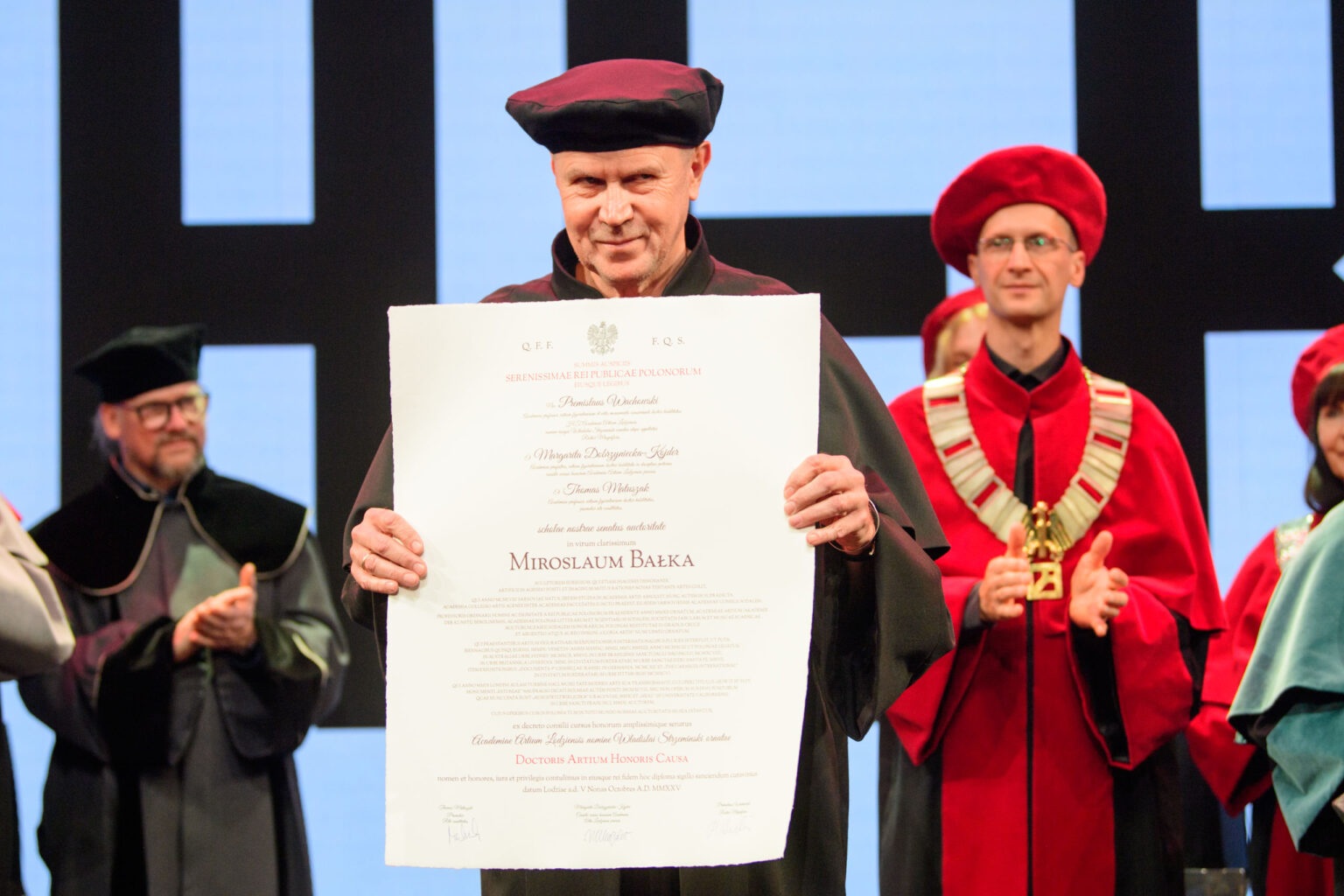 Inauguracja roku akademickiego w ASP z nagroda dla Jacka Grudnia Fot Sebastian Szwajkowski 40