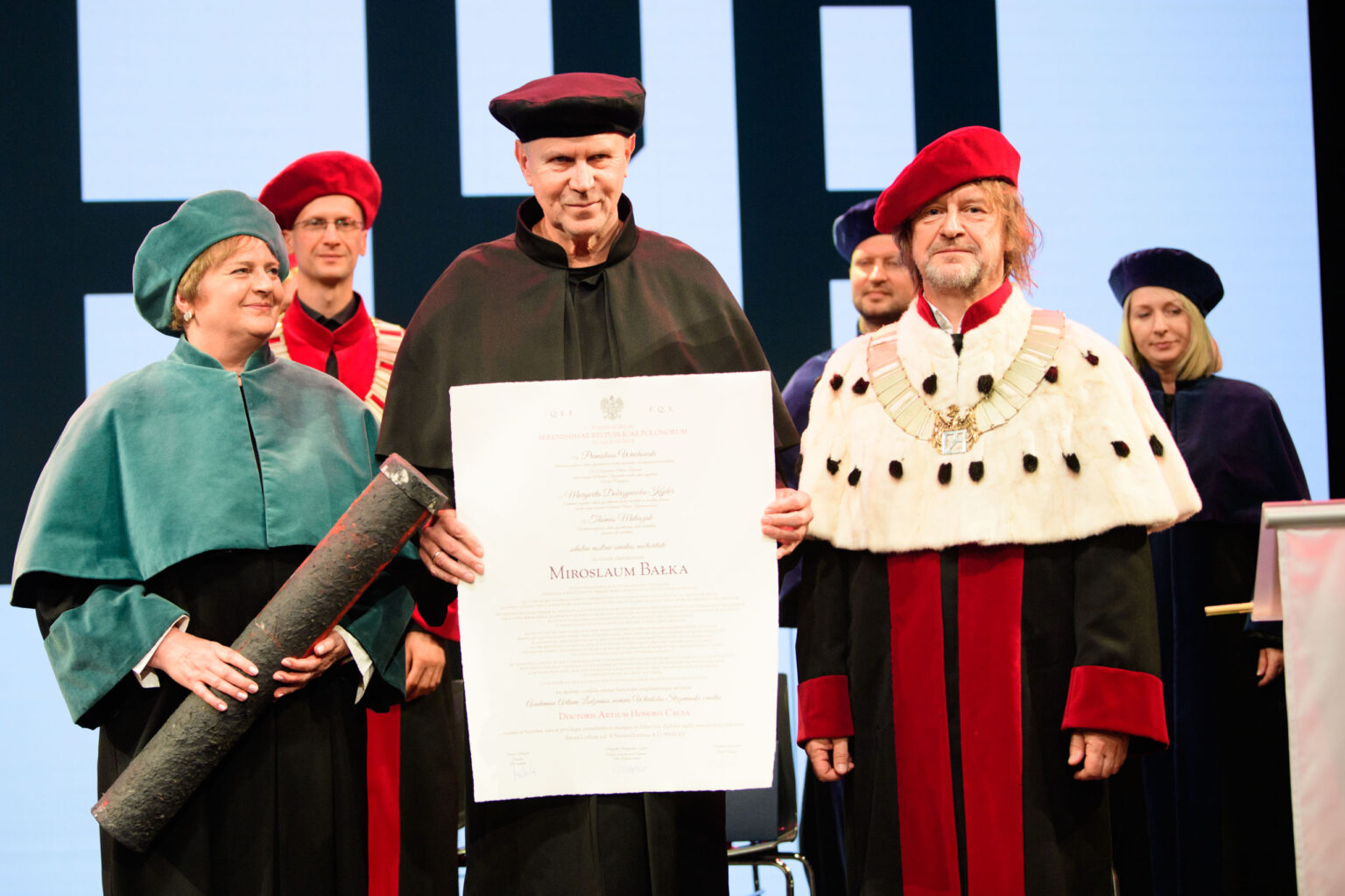 Inauguracja roku akademickiego w ASP z nagroda dla Jacka Grudnia Fot Sebastian Szwajkowski 41