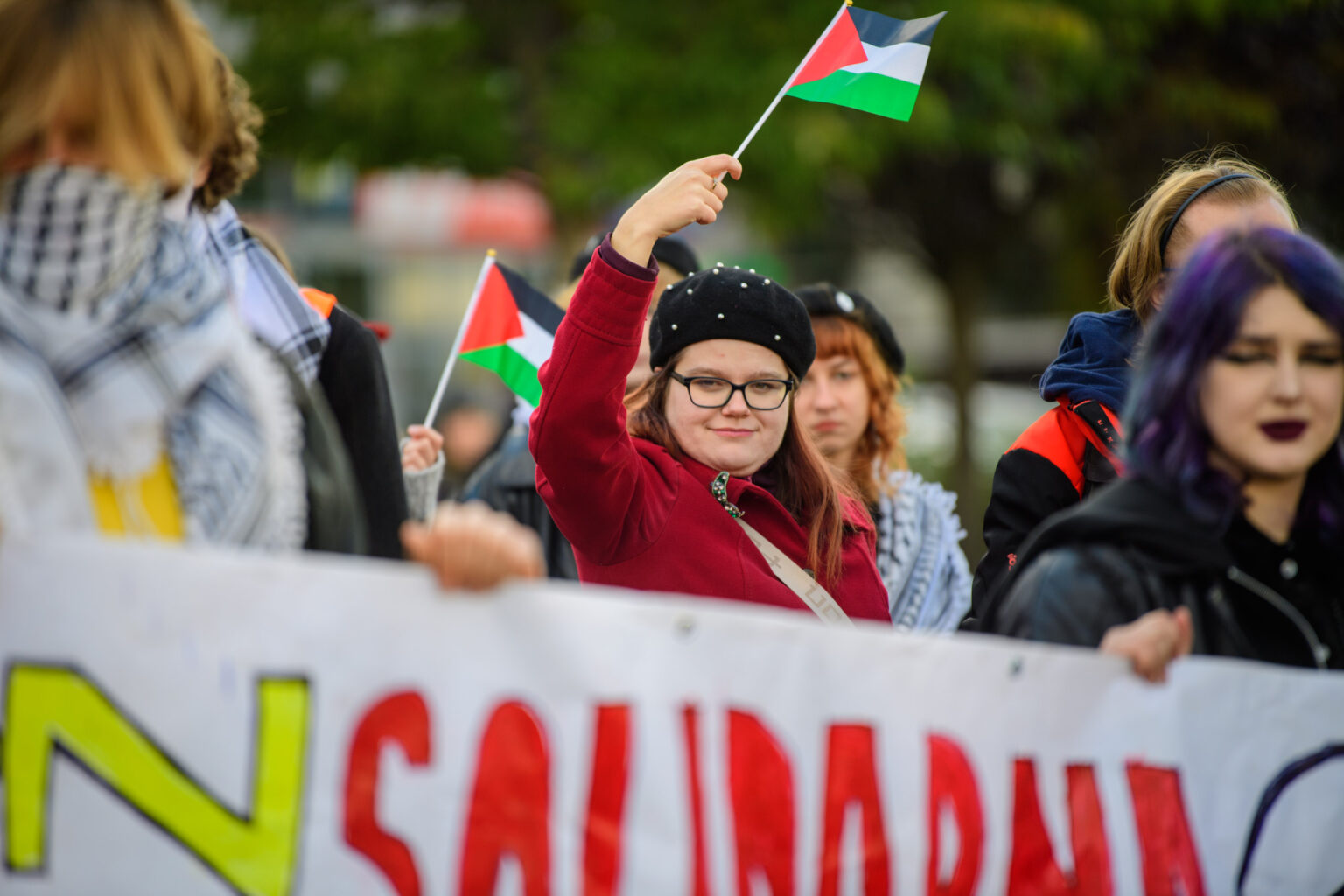 Manifestacje w sprawie imigrantów w Łodzi fot Sebastian Szwajkowski_11 Manifestacje w sprawie imigrantow w Lodzi fot Sebastian Szwajkowski 11