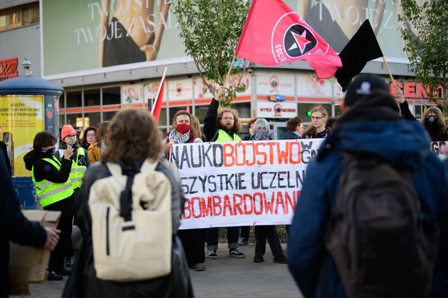 Manifestacje w sprawie imigrantów w Łodzi fot Sebastian Szwajkowski_16 Manifestacje w sprawie imigrantow w Lodzi fot Sebastian Szwajkowski 16
