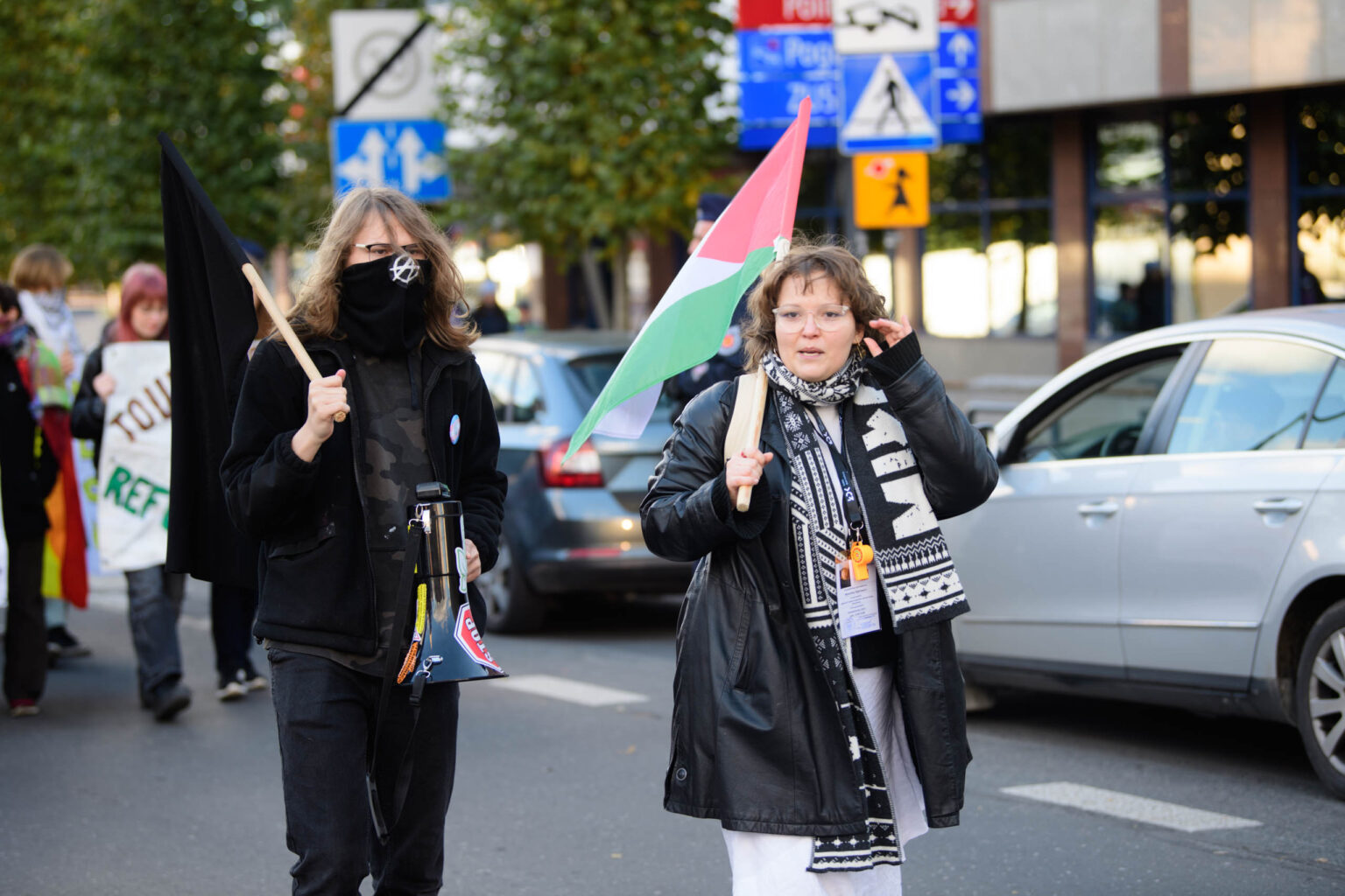 Manifestacje w sprawie imigrantow w Lodzi fot Sebastian Szwajkowski 20