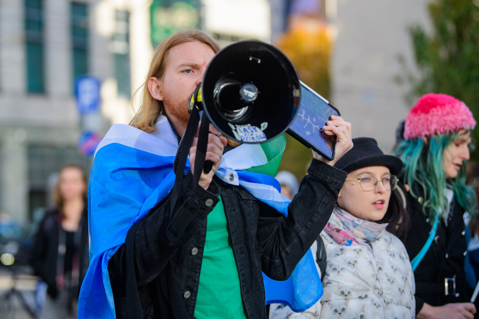 Manifestacje w sprawie imigrantow w Lodzi fot Sebastian Szwajkowski 9