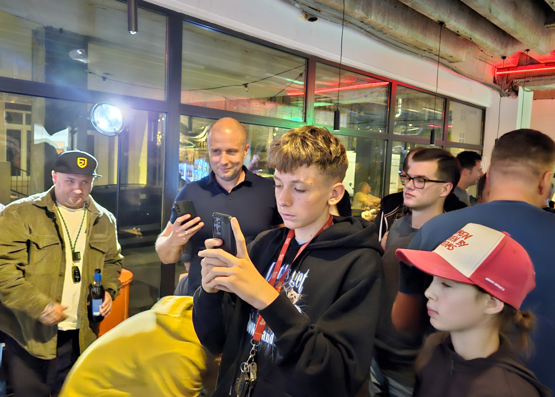 Miko Marczyk spotkał się z mieszkańcami Łodzi. "Jestem szczęściarzem"