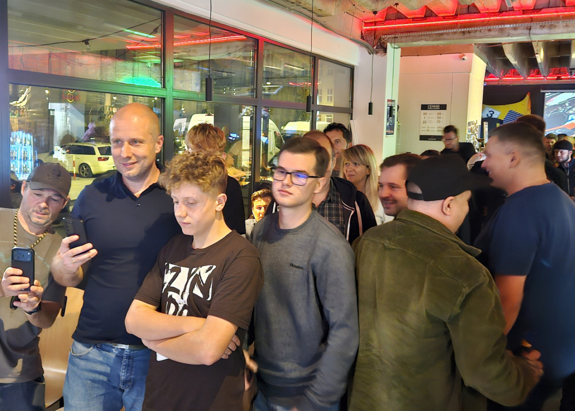 Miko Marczyk spotkał się z mieszkańcami Łodzi. "Jestem szczęściarzem"
