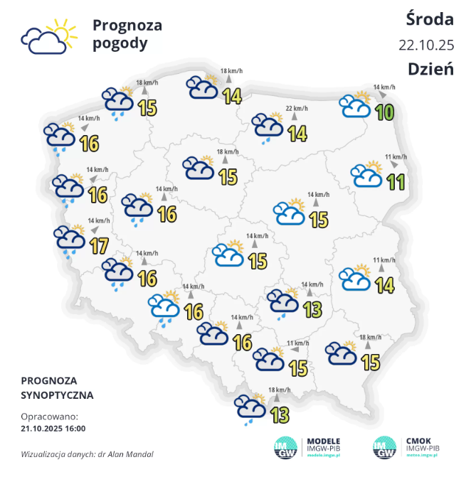 Pogoda na środę | Wraca złota polska jesień 1 Przechwytywanie 6