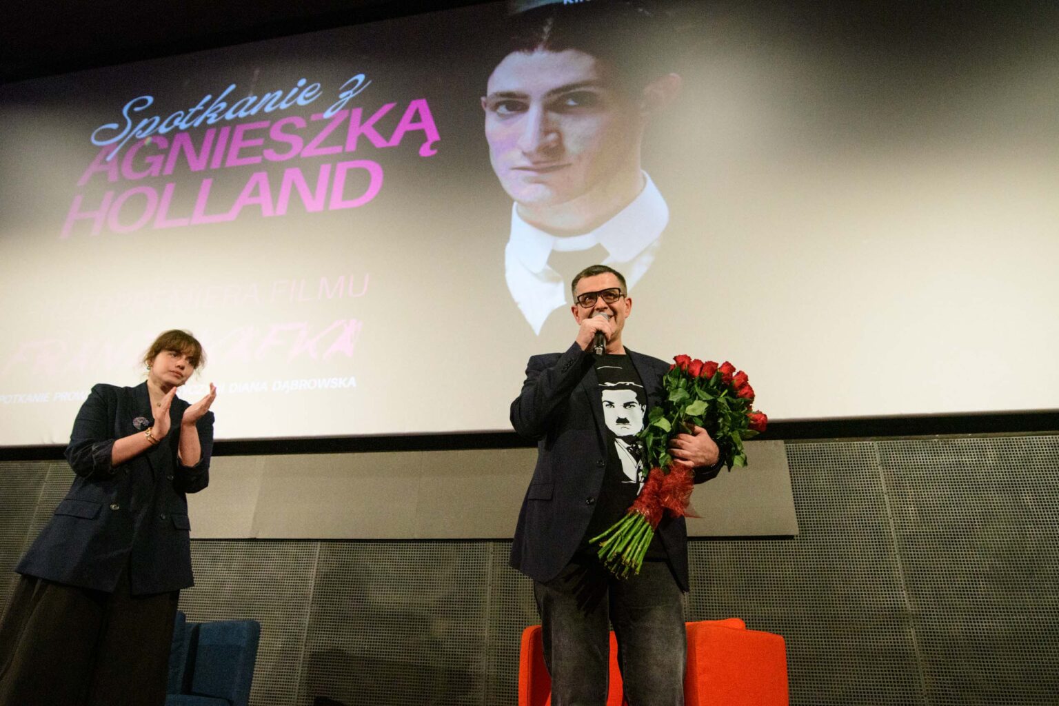 Spotkanie z Agnieszką Holland w Kinie Charlie Fot Sebastian Szwajkowski Spotkanie z Agnieszka Holland w Kinie Charlie Fot Sebastian Szwajkowski