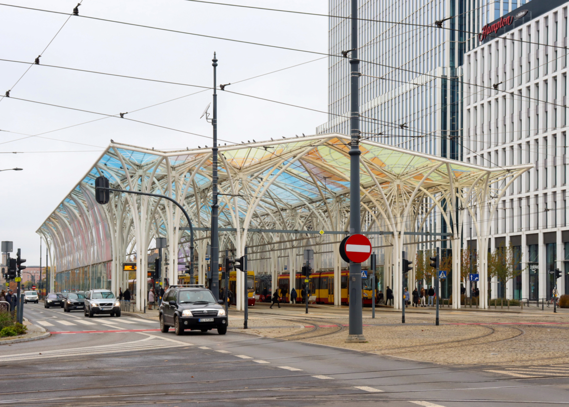 "Skrzyżowanie Marszałków", "Manhattan", "Stajna Jednorożców". Powstaje "Nieoficjalna Mapa Łodzi" 1 Tramwaj fot. Hanna Jelonek 1