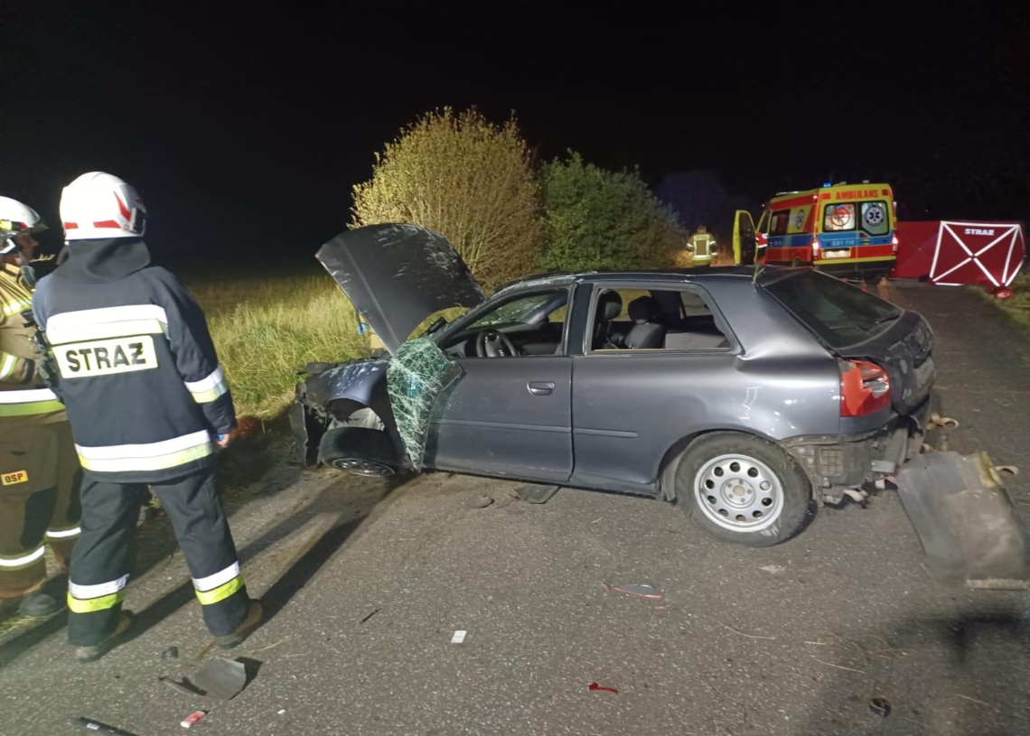 Śmiertelny wypadek w powiecie bełchatowskim. Mężczyzna wypadł z samochodu 1 Śmiertelny wypadek w powiecie bełchatowskim. Mężczyzna wypadł z samochodu