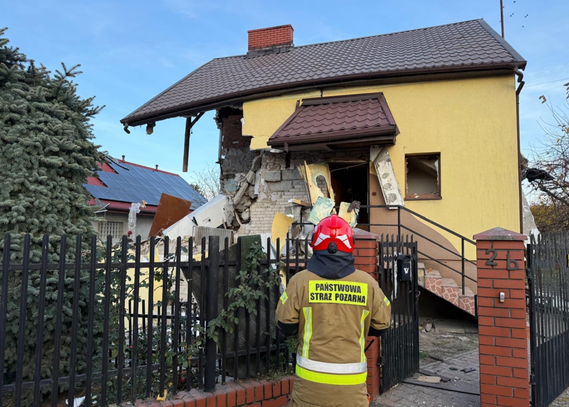 Wybuch gazu w Rawie Mazowieckiej. Ranne 3 osoby