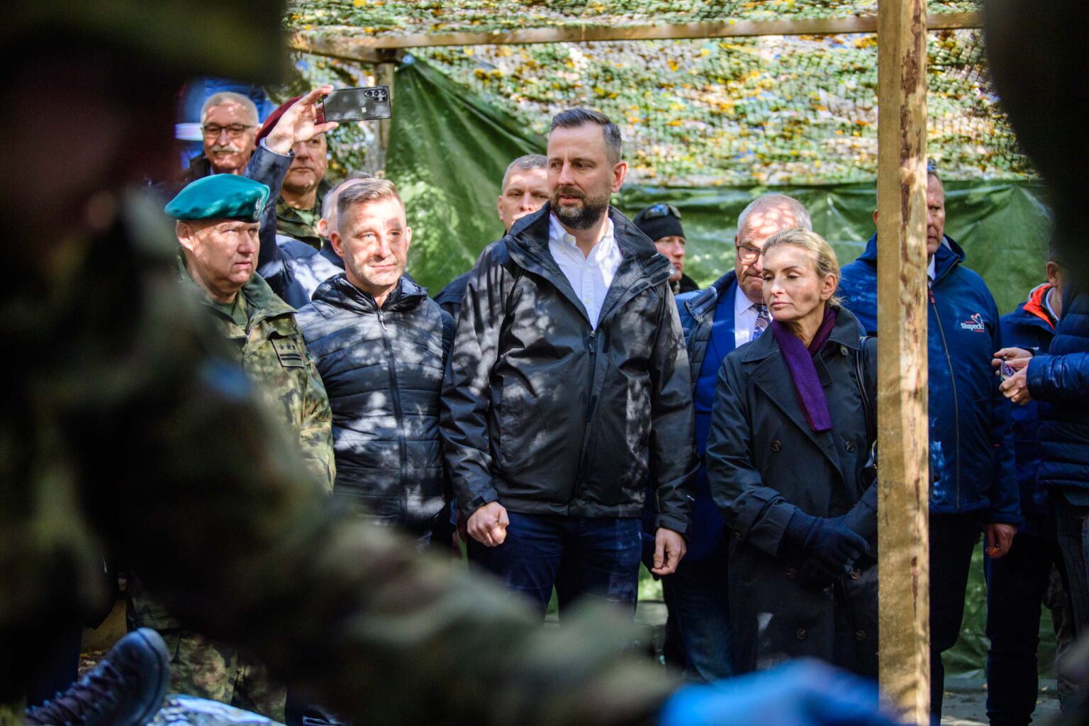Wicepremier Kosiniak Kamysz na cwiczeniach medykow wojskowych fot Sebastian Szwajkowski 46