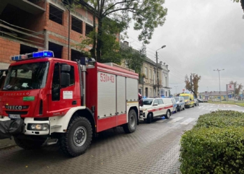 Tragedia w Sieradzu. 2 mężczyzn zatruło się tlenkiem węgla