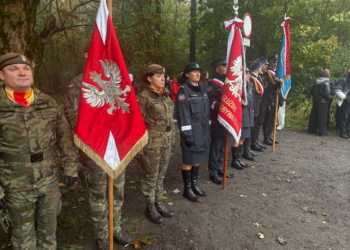 Łodzianie oddali hołd pomordowanym na Brusie, fot. K. Józefowicz