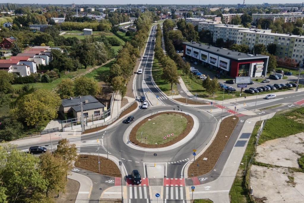 Drogowa rewolucja w Zduńskiej Woli, fot. Tomasz Grala/mat. pras. Urzędu Marszałkowskiego Województwa Łódzkiego