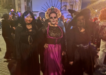 Strachy na Piotrkowskiej. Na ulice Łodzi wyszła "Halloweenowa parada"