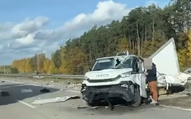 Zablokowana A1 w Głuchowie