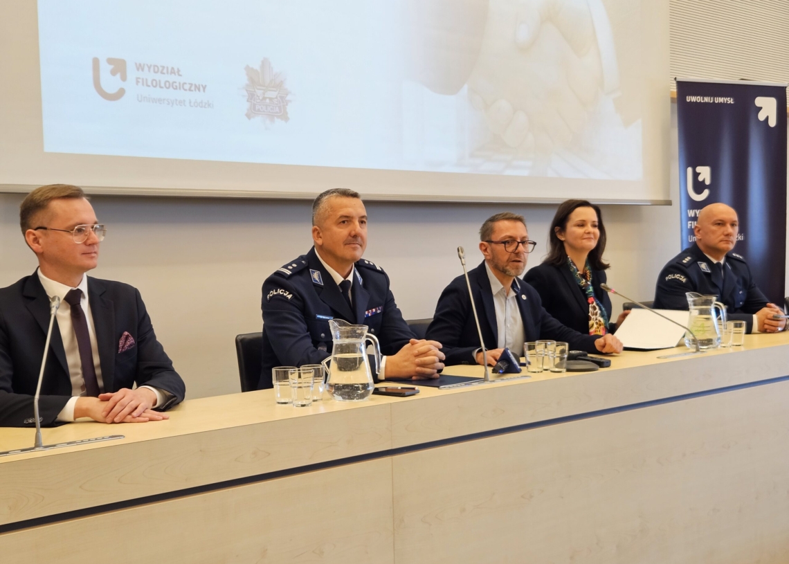 Policja wesprze studentów zza granicy. Projekt TEAM UP na Wydziale Filologicznym UŁ