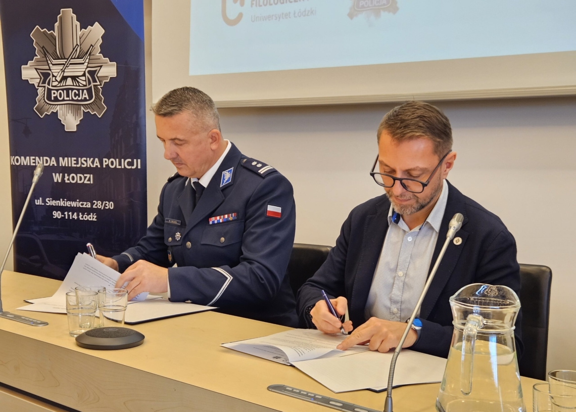 Policja wesprze studentów zza granicy. Projekt TEAM UP na Wydziale Filologicznym UŁ