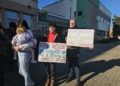 W Gawronach protestują przeciwko budowie sortowni śmieci, fot. A. Łużyński